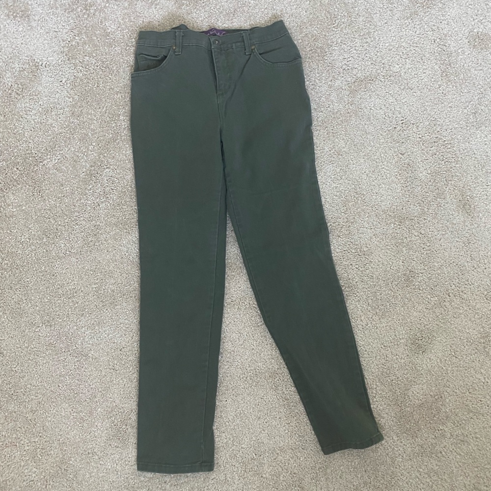 Green jeans